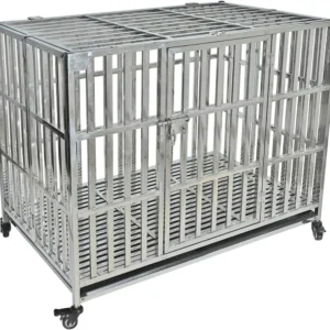 Stackable Stainless Steel Dog Crate