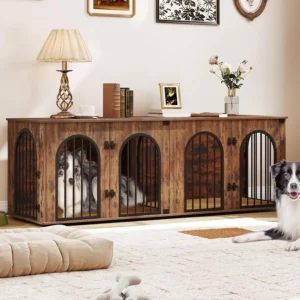 71" Dog Crate Give your large or extra-large dog plenty of room to relax, nap, and feel at ease with the 71″ Dog Crate